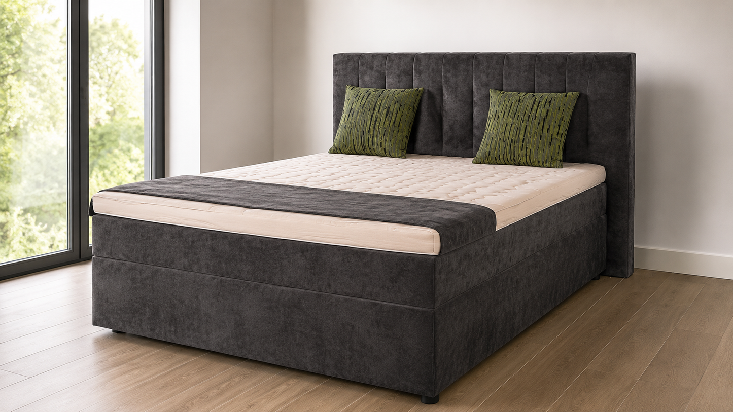 Bacher Chaise à accoudoirs Noah Anthracite