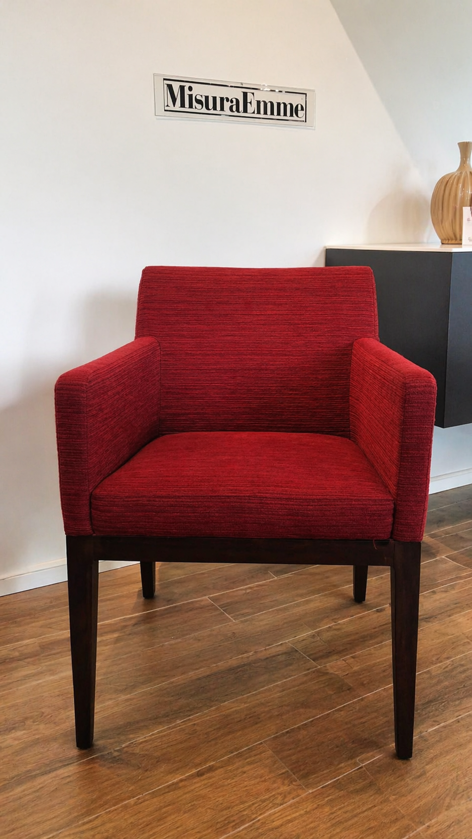 MisuraEmme Potocco Armchair Ruby Red