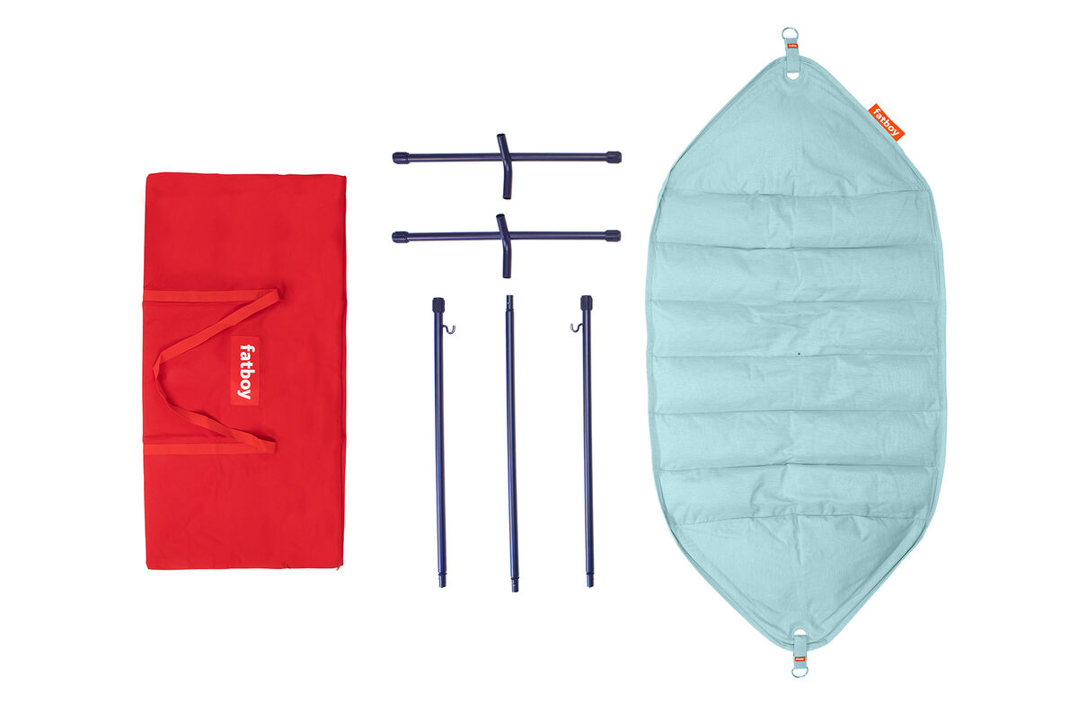 Fatboy® headdemock superb Hängematte deluxe Set mit schwarzem Gestell