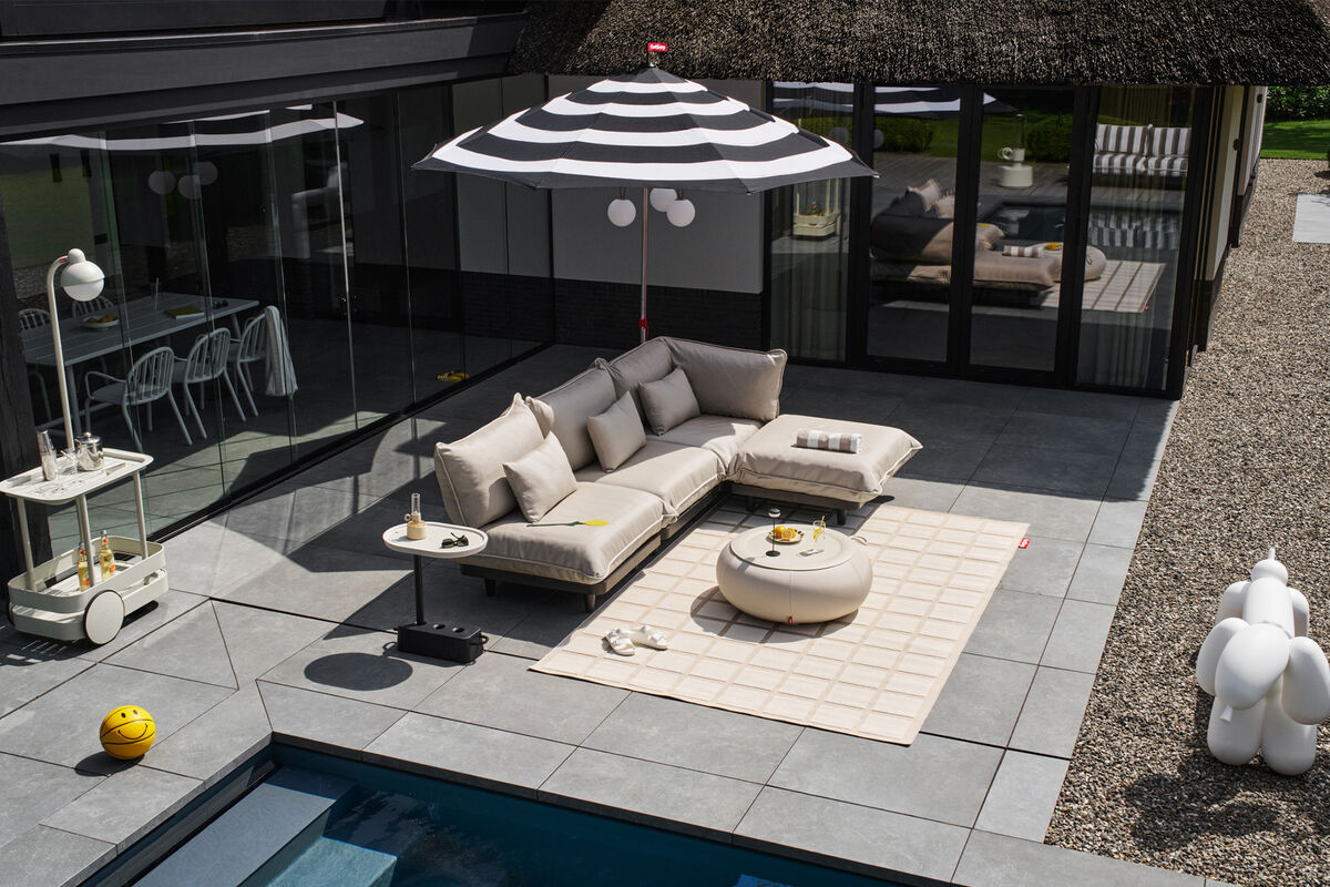 Fatboy® paletti Outdoor Lounge Set medium Royal inkl. Beistelltisch