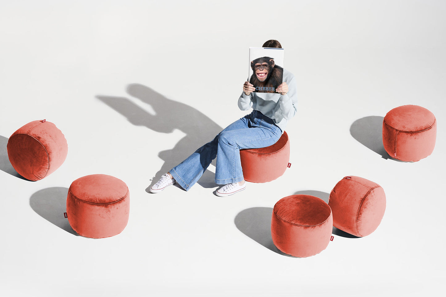 Fatboy® point velvet recycled Hocker