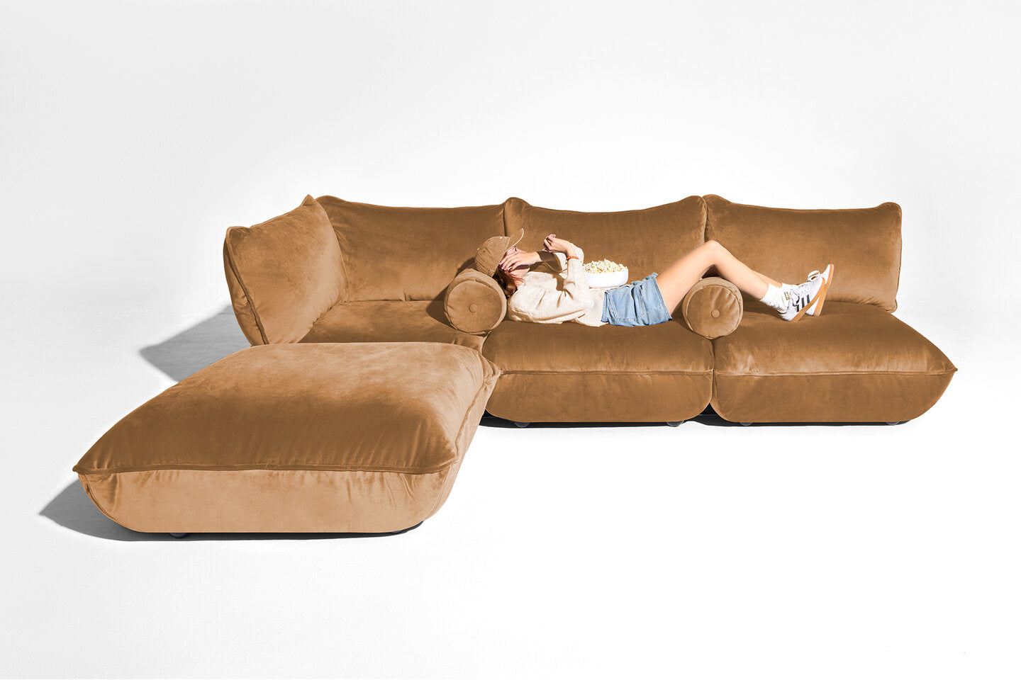 Fatboy® sumo Ecksitz Velvet Recycled