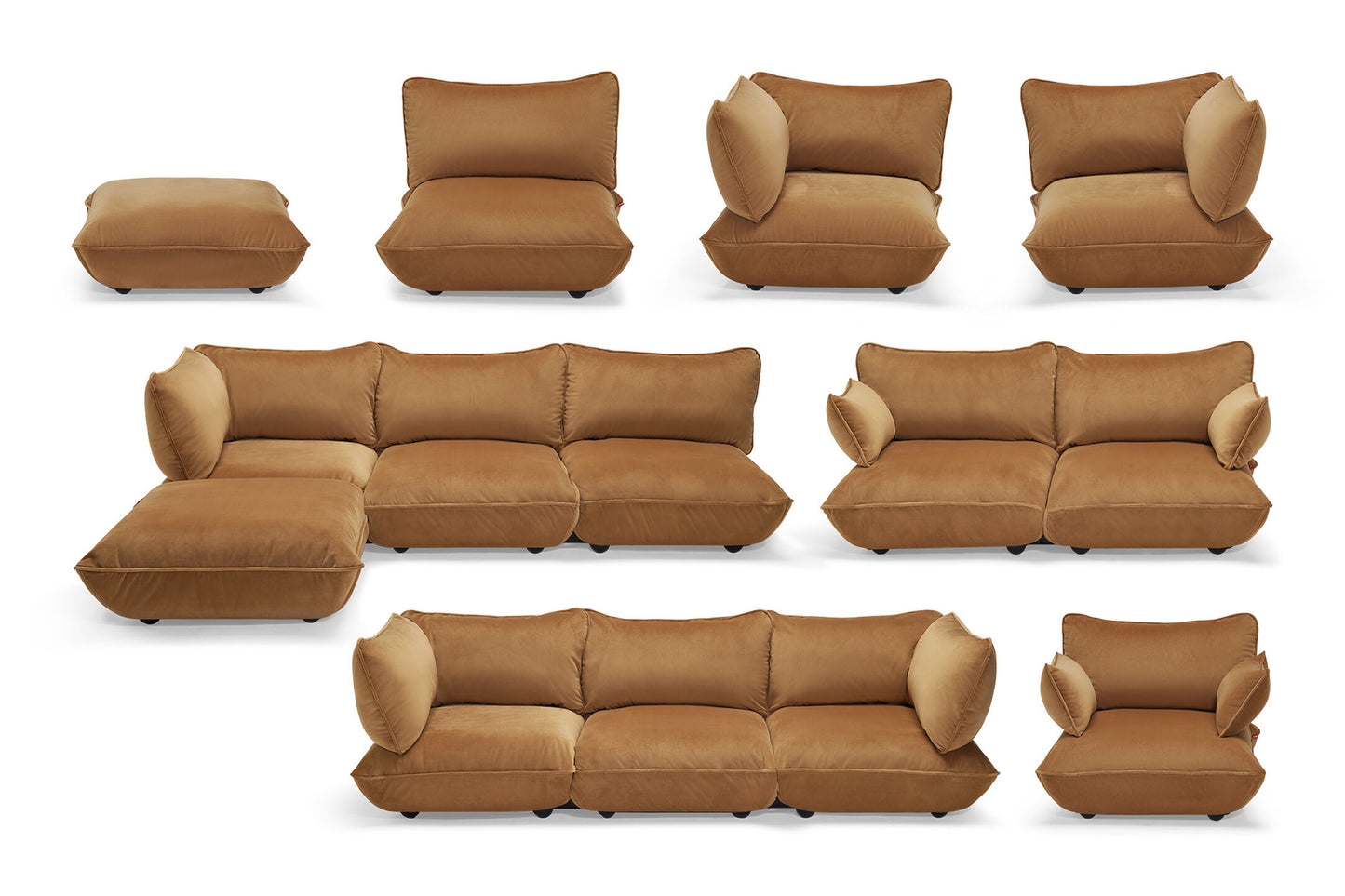 Fatboy® sumo Ecksofa Velvet Recycled