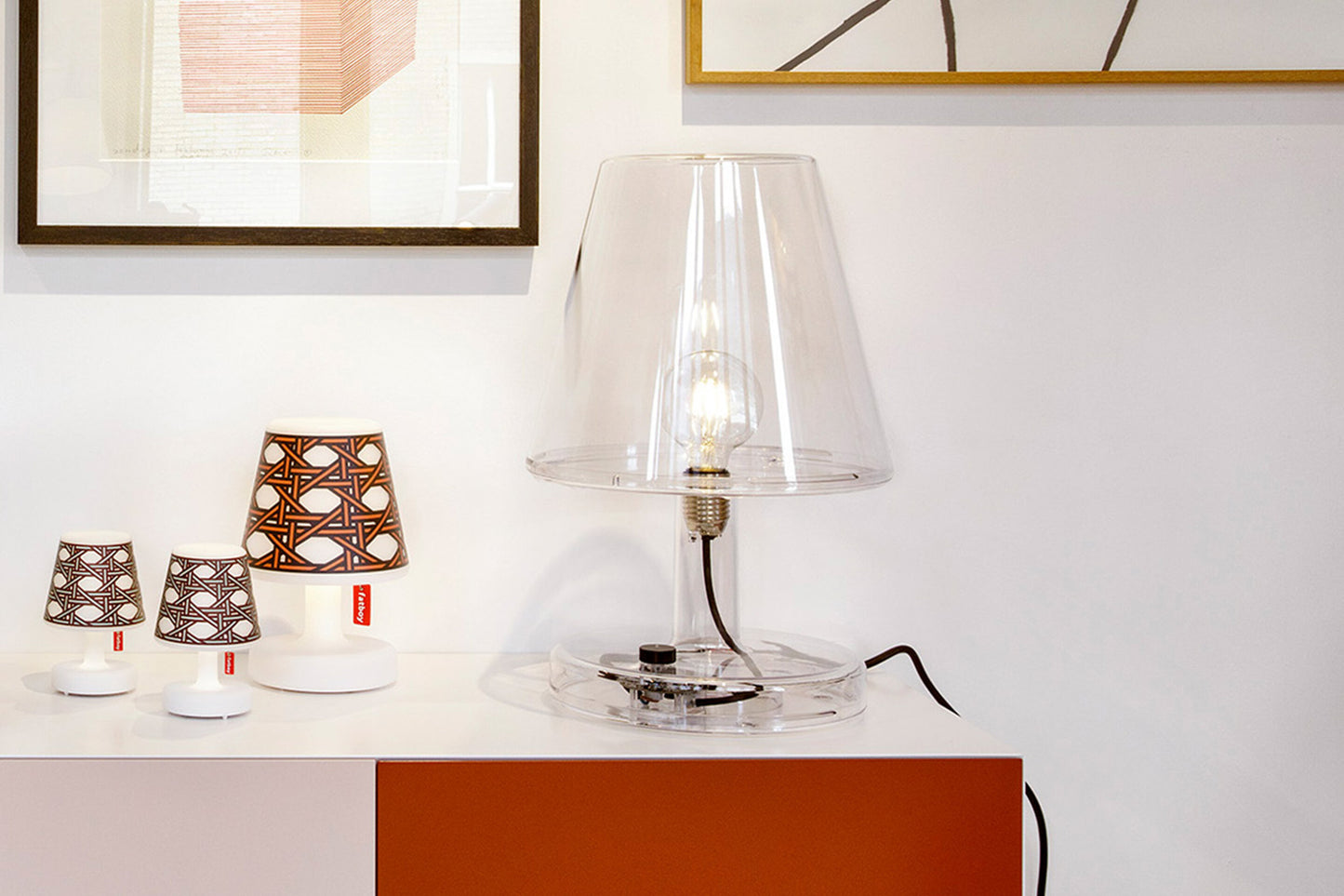 Fatboy® trans-parents Tischlampe