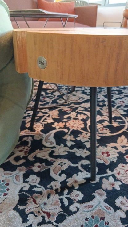 Rolf Benz Beistelltisch Esche Gebeizt