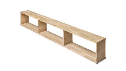 MisuraEmme Sideboard Square Glass Oliva