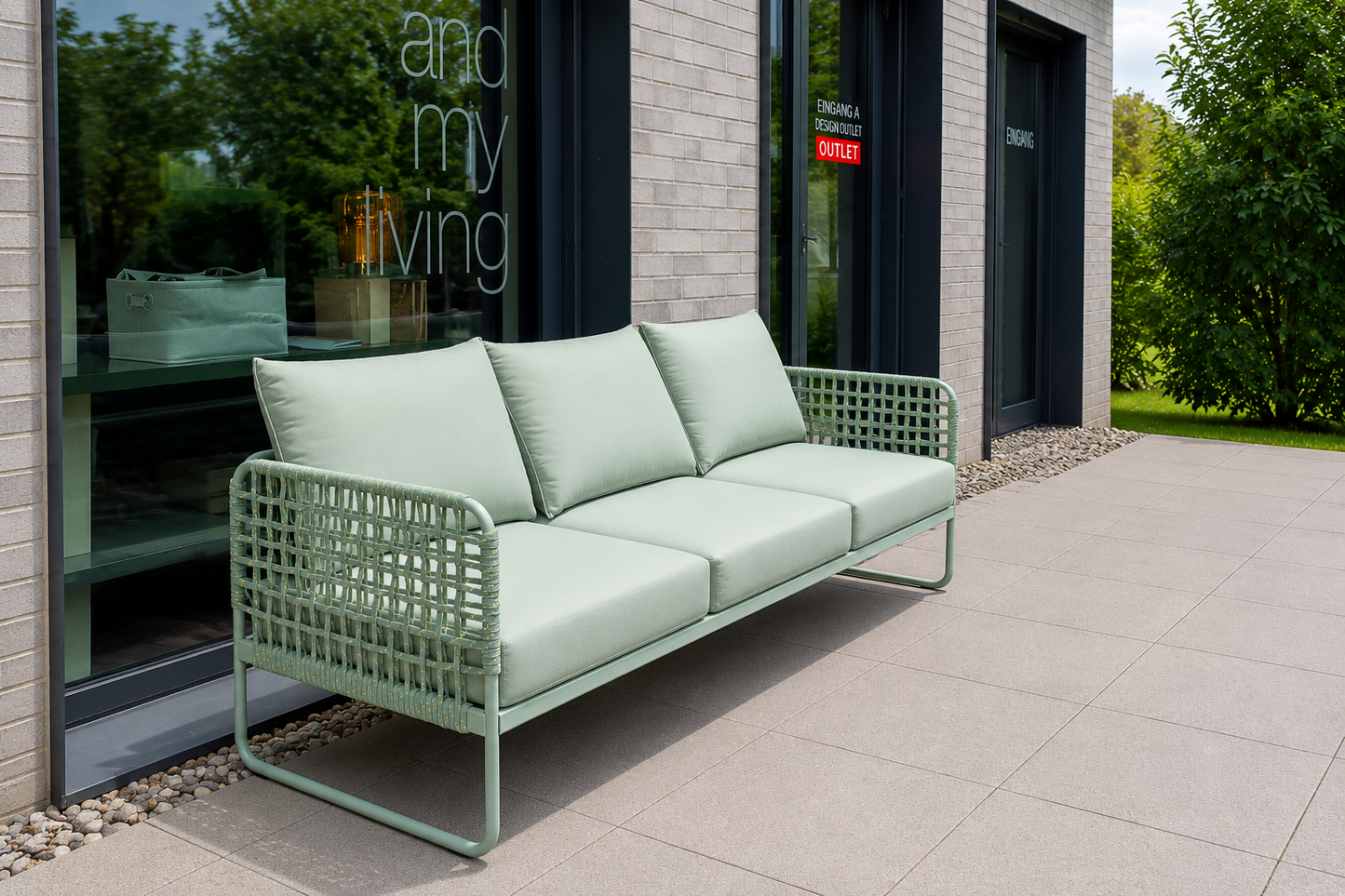 Bacher Chaise à accoudoirs Noah Anthracite