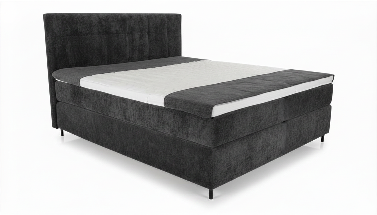 Bacher Chaise à accoudoirs Noah Anthracite