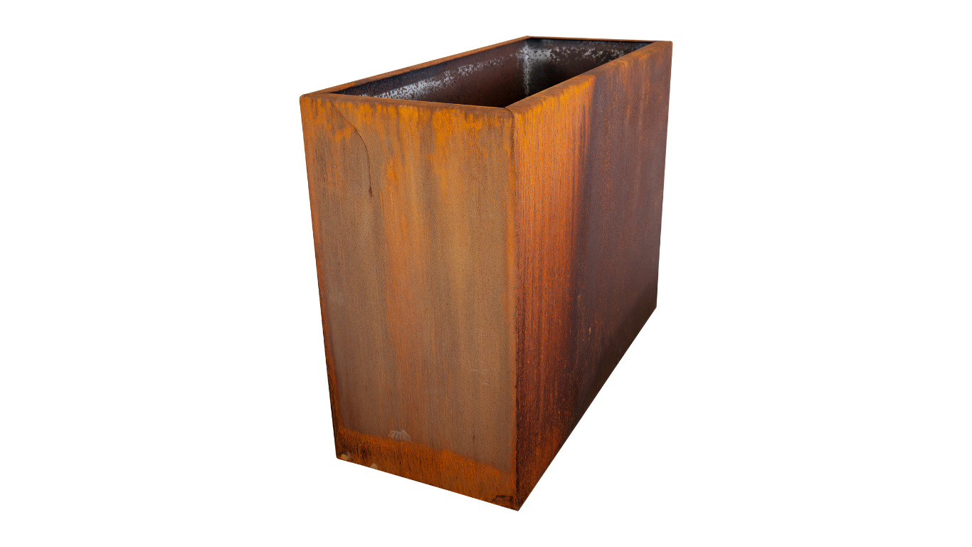 Alpina Möbel Hochbeet aus Stahl ohne Einlage 120 × 80 × 80 cm
