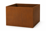 Alpina Möbel Hochbeet aus Stahl ohne Einlage 120 × 120 × 80 cm