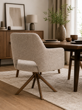 Altacorte Kenda Chaise Beige Laccato Ottone