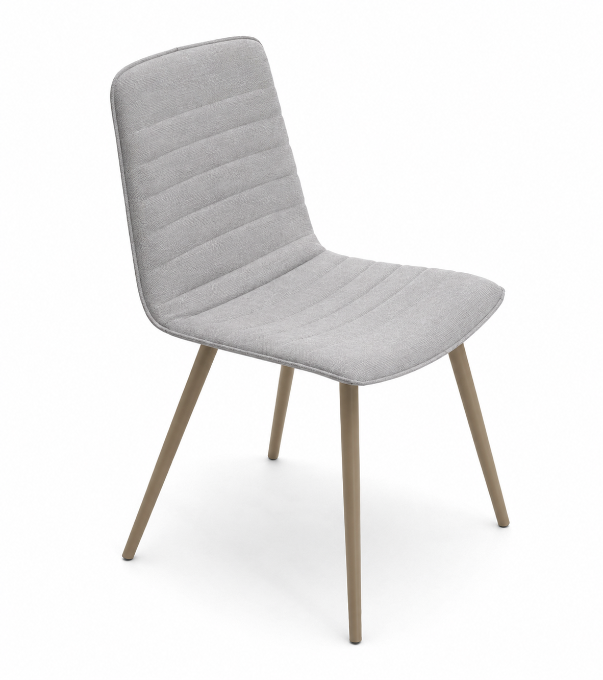 Midj Cover Stuhl Grau