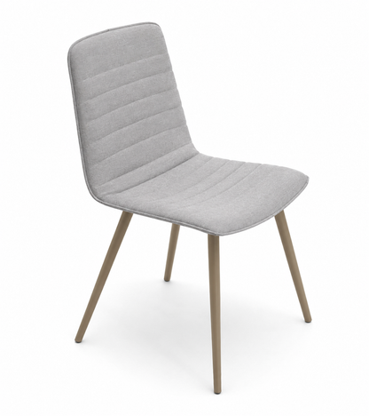 Midj Cover Stuhl Grau