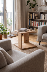 Alpina Möbel Aureon Couchtisch Eiche