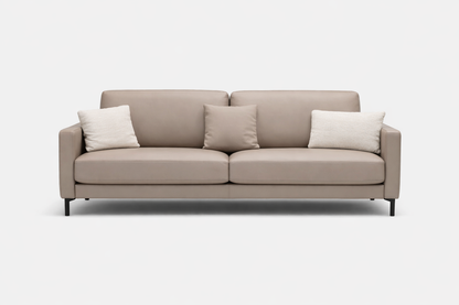 Rolf Benz Sofa EGO Hellbeigegrau 189