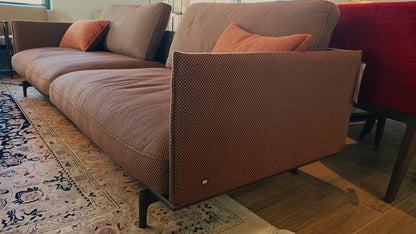 Rolf Benz Sofa Liv Rotbraun