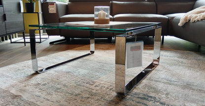 Rolf Benz Beistelltisch 8710 Glasklar Hochglanz