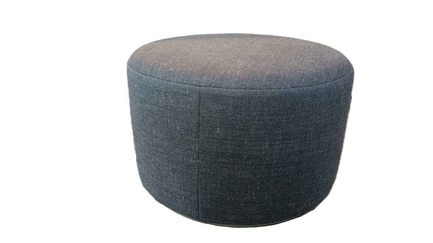 Rolf Benz Sitz-Hocker Graublau