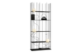Riflessi Iron CT Big with Light Shelf Bulbs