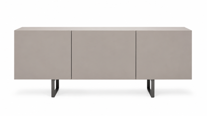 MisuraEmme Sideboard Square Glas Capuccino
