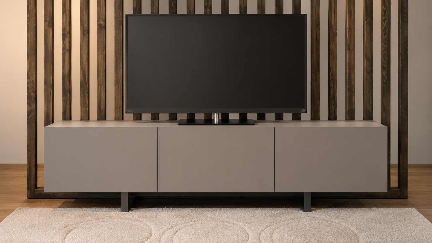 MisuraEmme Sideboard Square Glas Capuccino