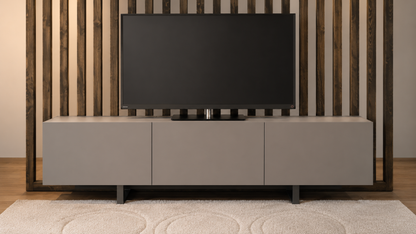 MisuraEmme Sideboard Square Glas Capuccino