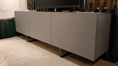 MisuraEmme Sideboard Square Glas Capuccino