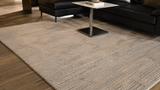 HCS Stripes V Designer Carpets Handgeknüpft Sillber Hellbeige
