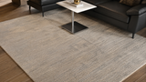 HCS Stripes V Designer Carpets Handgeknüpft Sillber Hellbeige