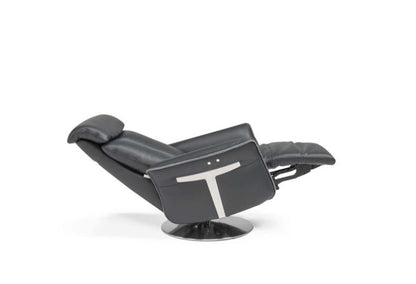 Bacher Chaise à accoudoirs Noah Anthracite