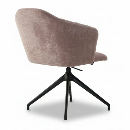 Bacher Chaise à accoudoirs Noah Anthracite