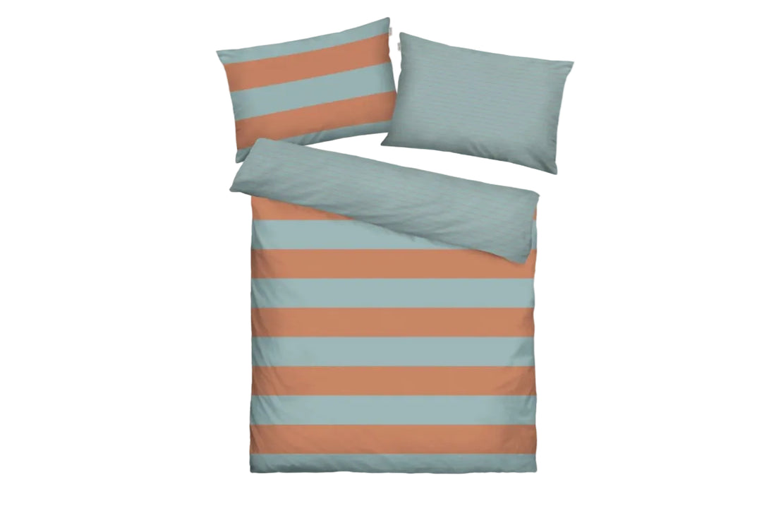Tom Tailor Bettwäsche CH Mass 160x210 + 65x100cm Coral