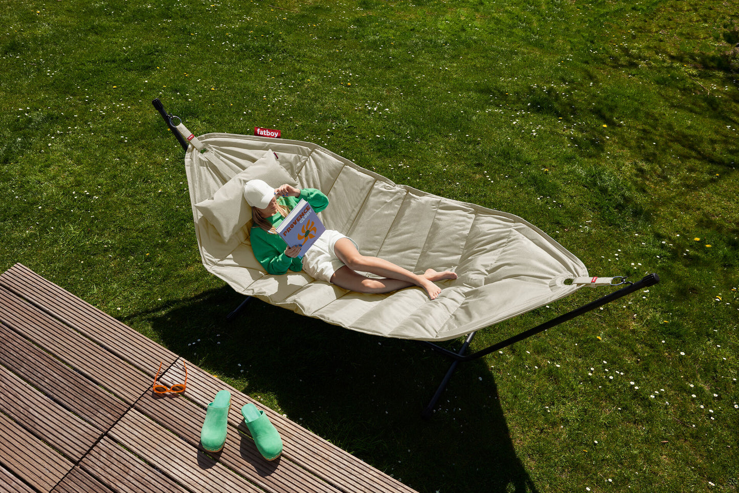 Fatboy® headdemock Hängematte inkl. schwarzem Gestell