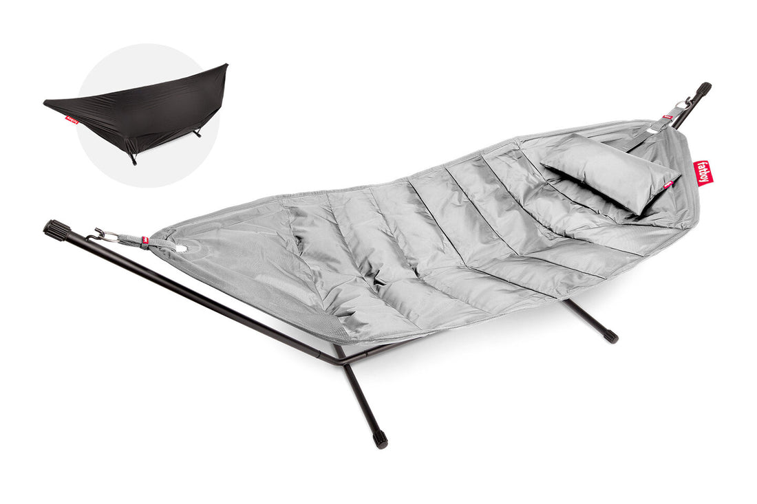 Fatboy® headdemock Hammock Deluxe Set with Black Frame