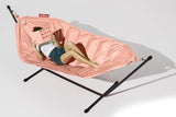 Fatboy® headdemock Hängematte deluxe Set mit schwarzem Gestell