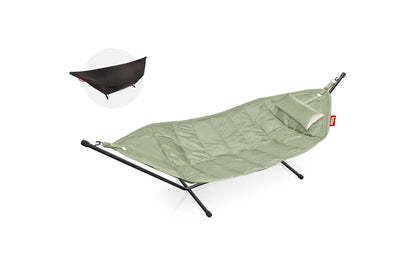Fatboy® headdemock Hängematte deluxe Set mit schwarzem Gestell