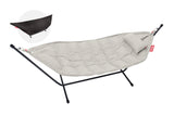 Fatboy® headdemock superb Hängematte deluxe Set mit schwarzem Gestell