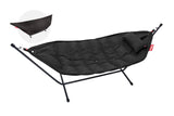 Fatboy® headdemock superb Hängematte deluxe Set mit schwarzem Gestell