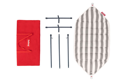 Fatboy® headdemock superb Hängematte deluxe Set mit schwarzem Gestell