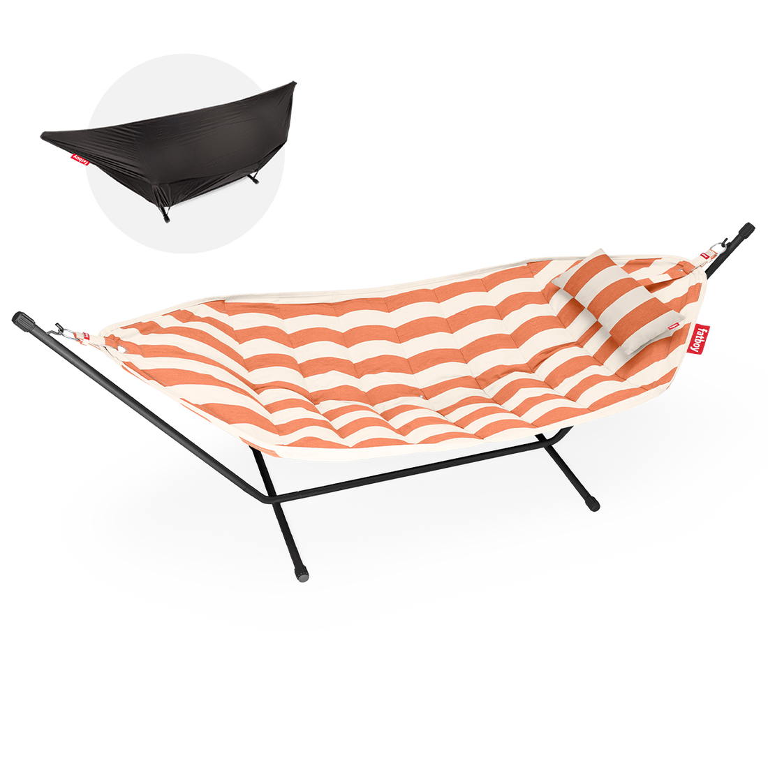 Fatboy® headdemock superb Hammock Deluxe Set with Black Frame