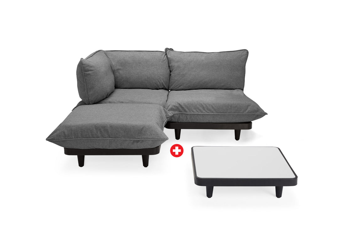 Fatboy® paletti Outdoor Lounge Set medium inkl. Beistelltisch