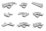 Fatboy® paletti Outdoor Lounge Set medium Royal incl. table d'appoint