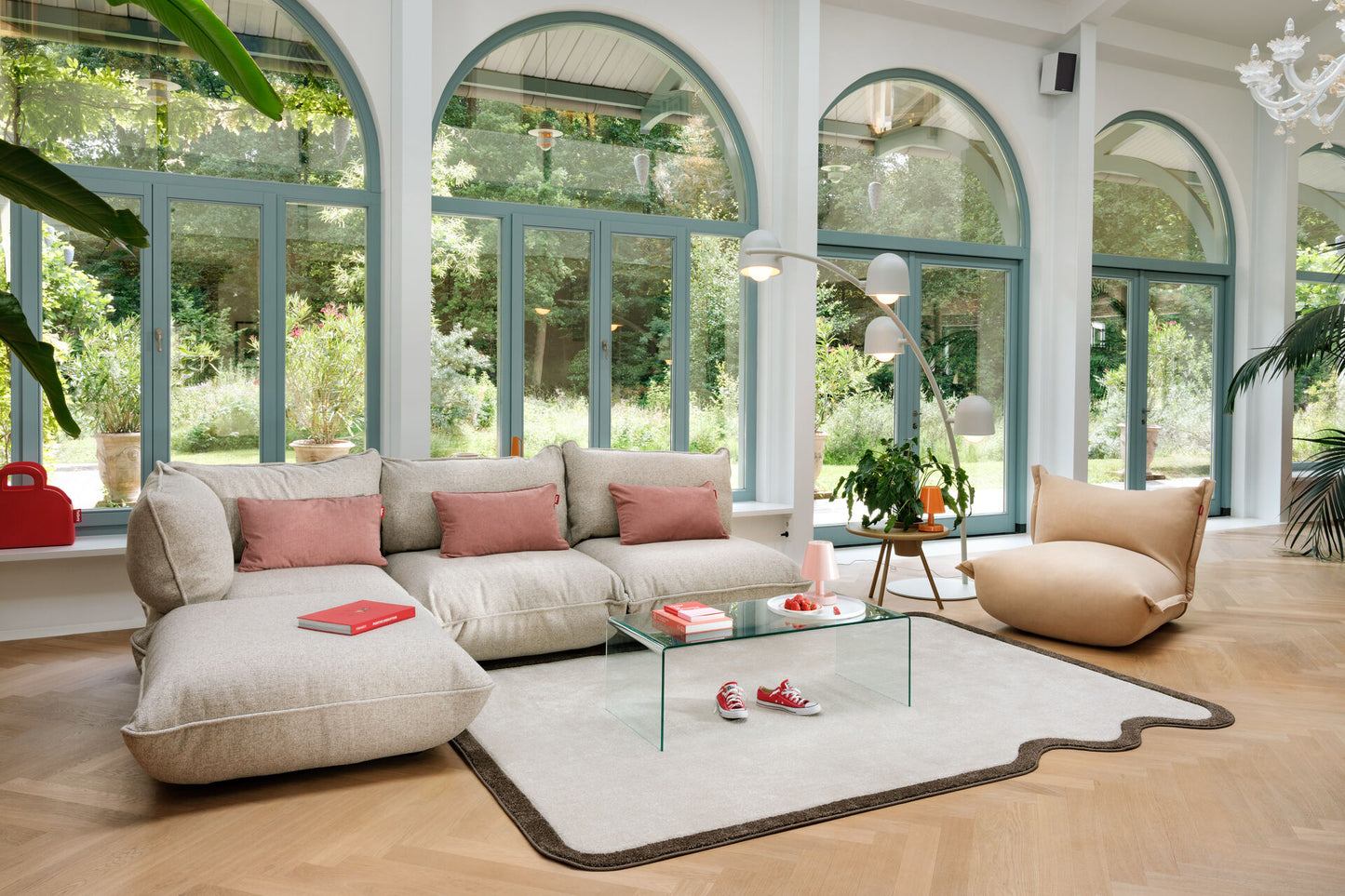 Sumo Corner Sofa Boucle Recycled