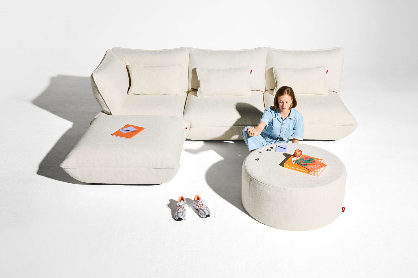 Sumo Corner Sofa Boucle Recycled