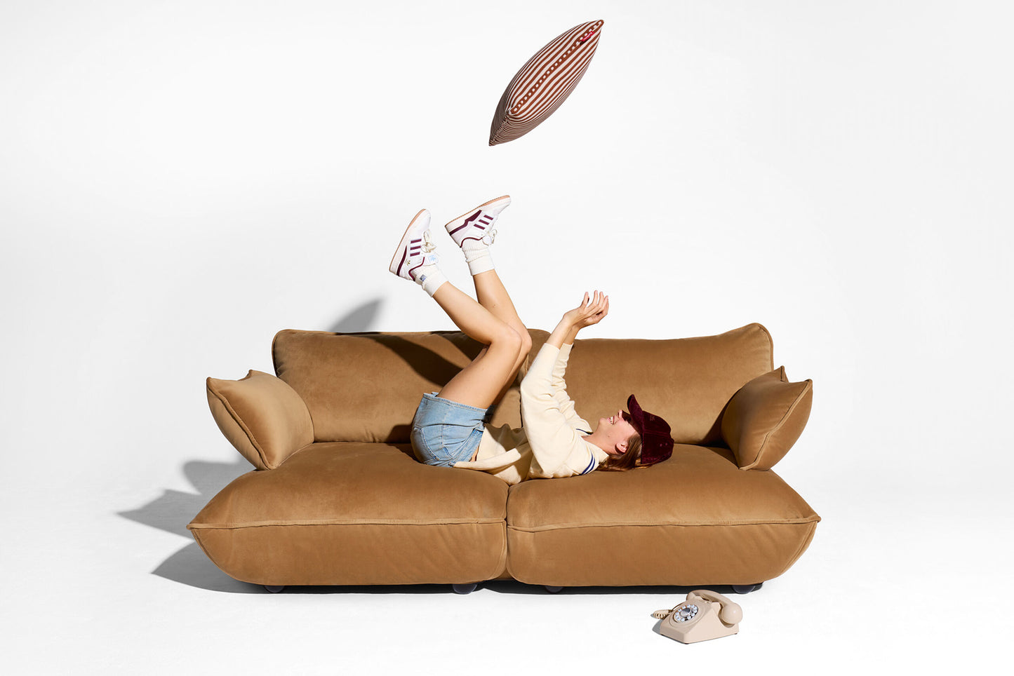 Sumo Sofa Medium Velvet Recycled